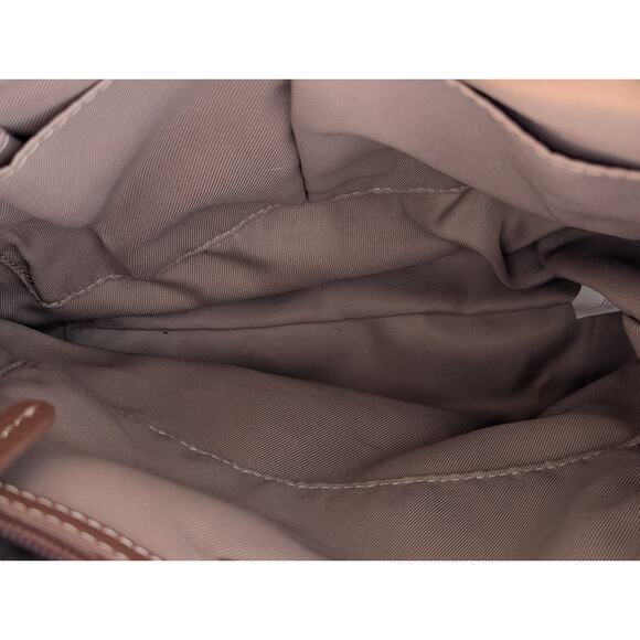 The Sak Ashland Leather Crossbody - Sage Green & Brown Two-Tone - Picture 7 of 9